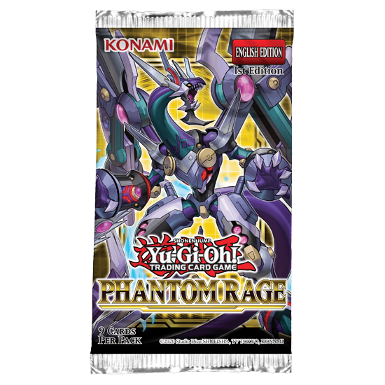 Yugioh  Phantom Rage Booster Display