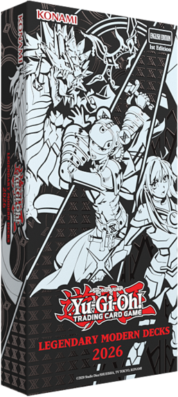 YuGiOh - (Premium Boxset) Legendary Modern Decks 2026