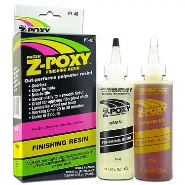 ZAP PT40 12 OZ. ZPOXY FINISHING RESIN