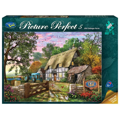 1000pc Picture Perfect 5 Old Cottage Farm
