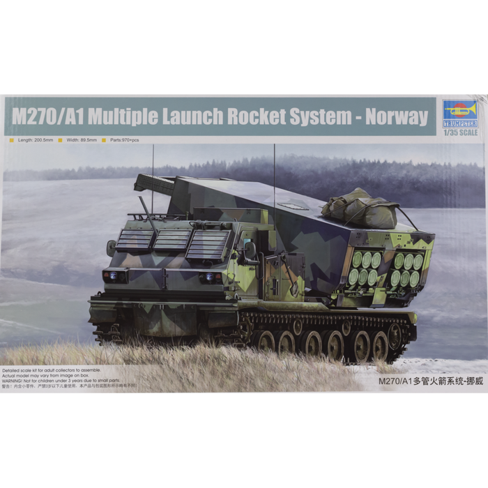 01048 1/35 M270/A1 Multiple Launch Rocket System ?Norway Plastic Model Kit