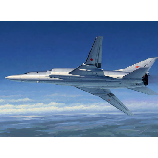 01655 1/72 Tu22M2 BackFire B Strategic Bomber Plastic Model Kit
