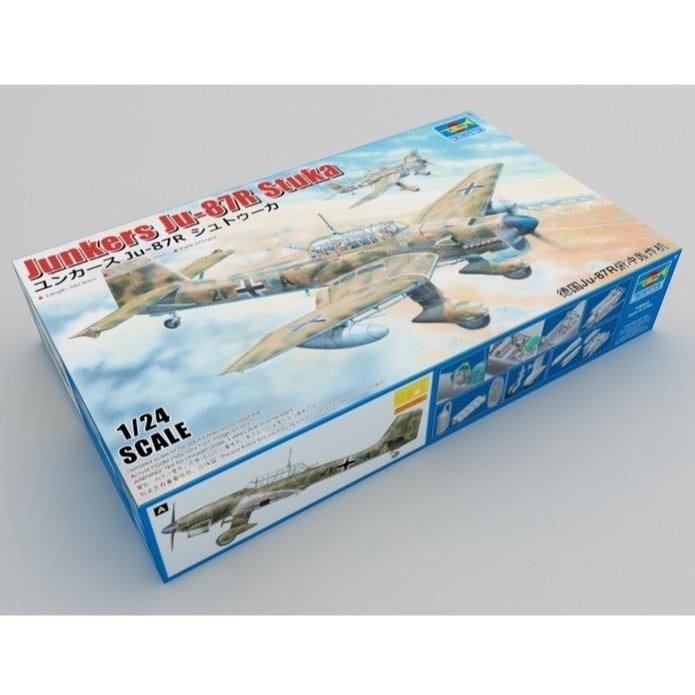 02423 1/24 Junkers Ju87R Stuka Plastic Model Kit