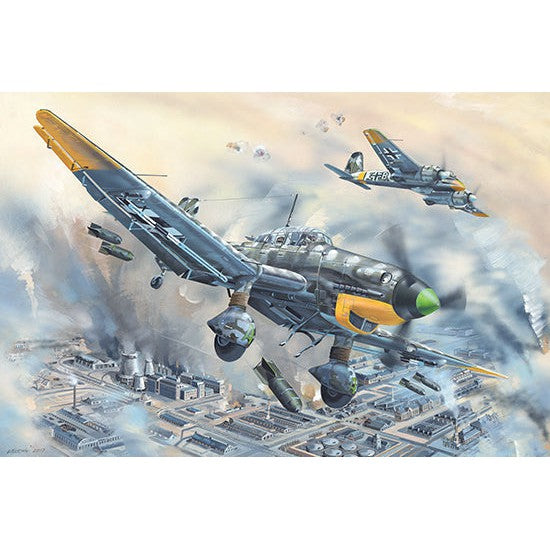 02424 1/24 Junkers Ju87D5 Stuka Plastic Model Kit
