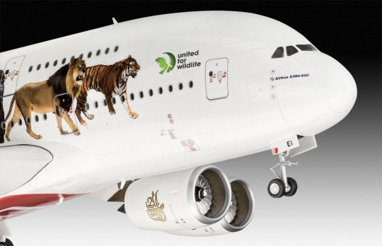 1/144 Airbus A380800 Emirates?????????   United for Wildlife