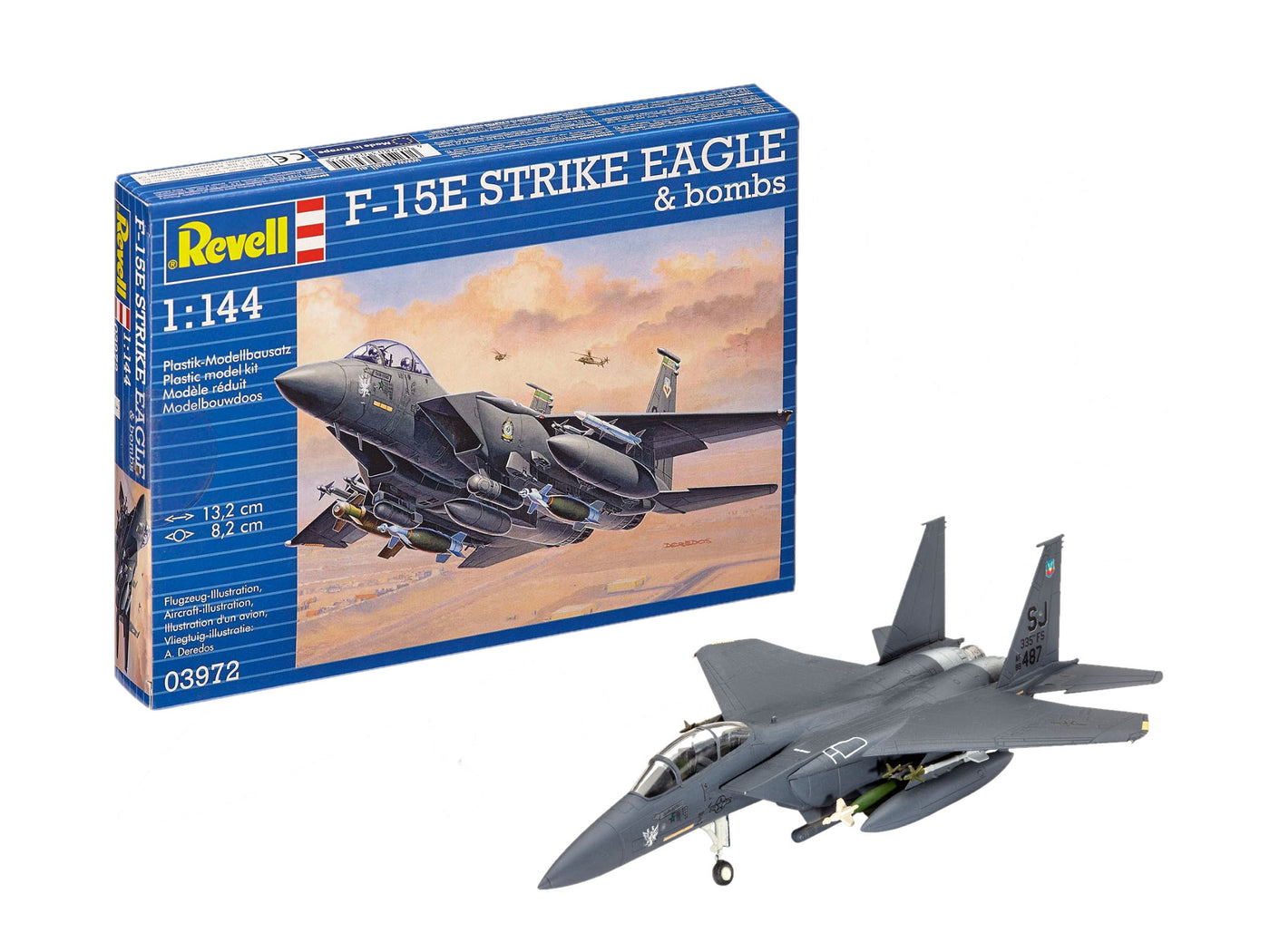 1/144 F15E Strike Eagle and Bombs