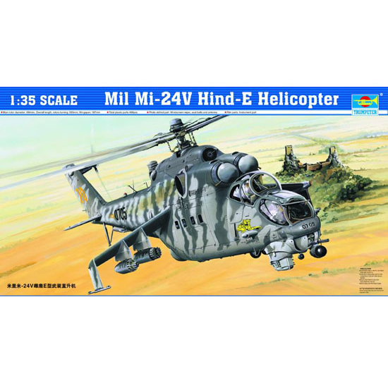 05103 1/35 Helicopter  Mil Mi24V HindE