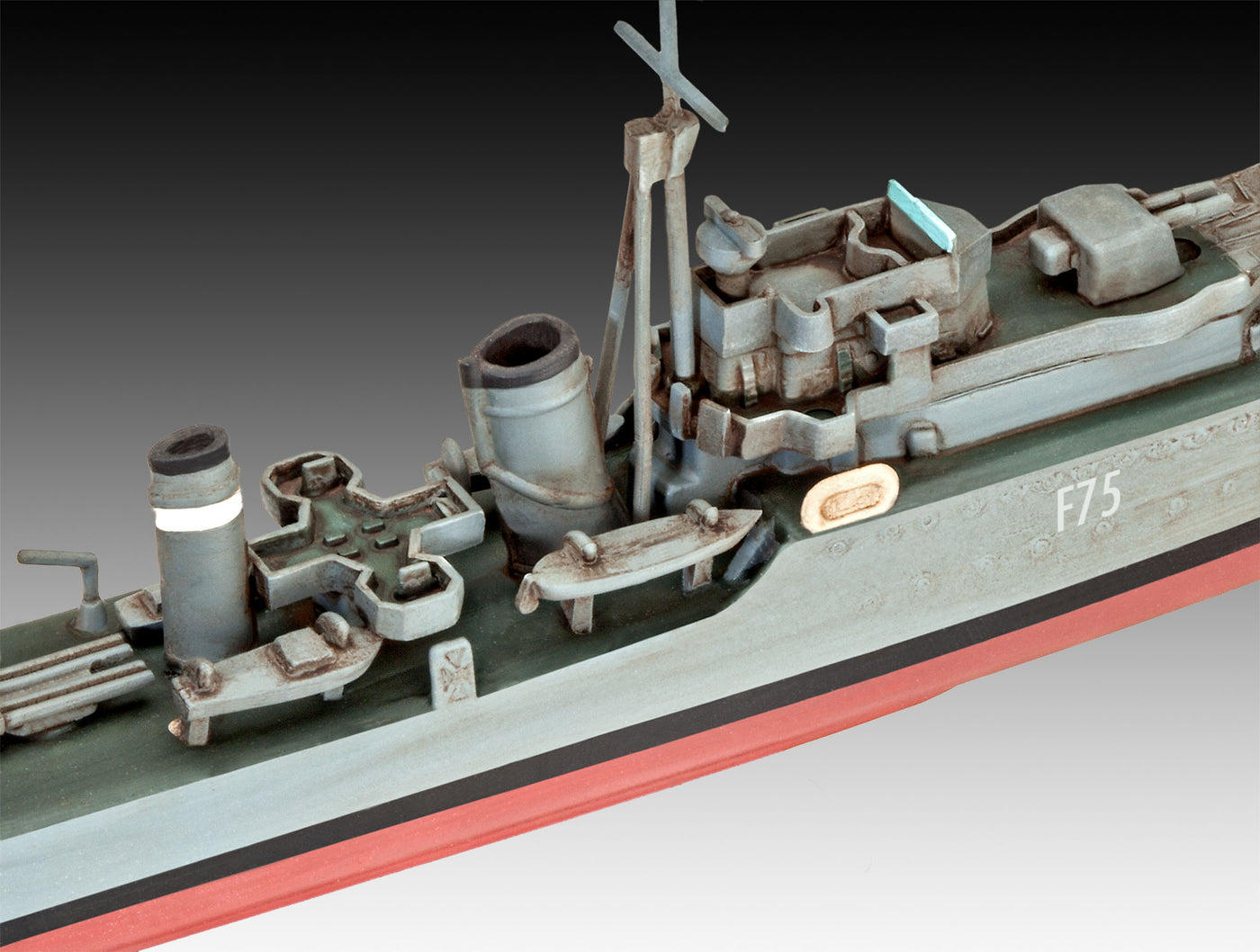 1/720 Tribal Class Destroyer and HMS Ark Royal