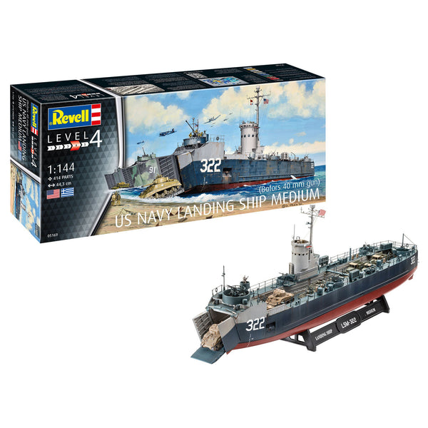 1/144 US Navy Landing Ship Bofors 40mm Gun