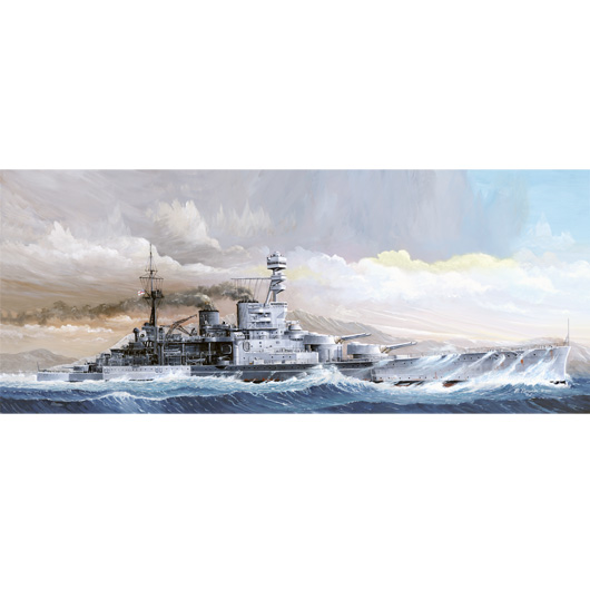 05312 1/350 HMS Repulse 1941 Plastic Model Kit