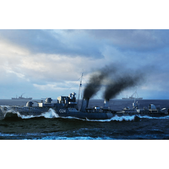 05333 1/350 HMCS Huron Destroyer 1944 with Australian Decals Plastic Model Kit