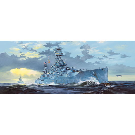 05340 1/350 USS New Texas BB35 Plastic Model Kit