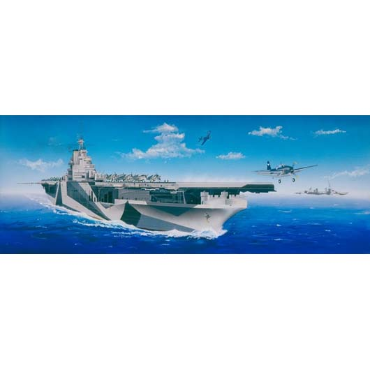 05609 1/350 U.S. CV14 Ticonderoga Plastic Model Kit