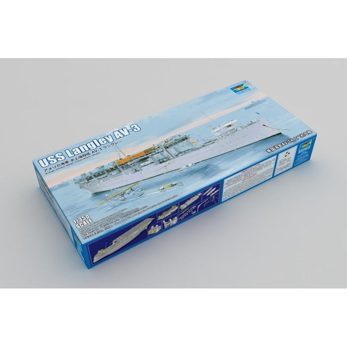 05632 1/350 USS LAngley AV3 Plastic Model Kit