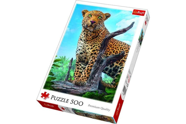 500pc Wild Leopard