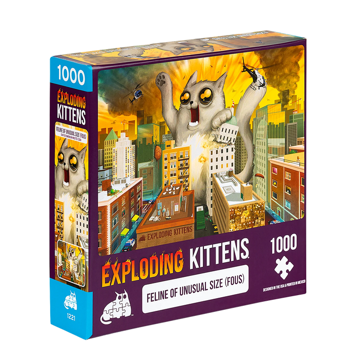 1000pc Feline of Unusual Size Puzzle