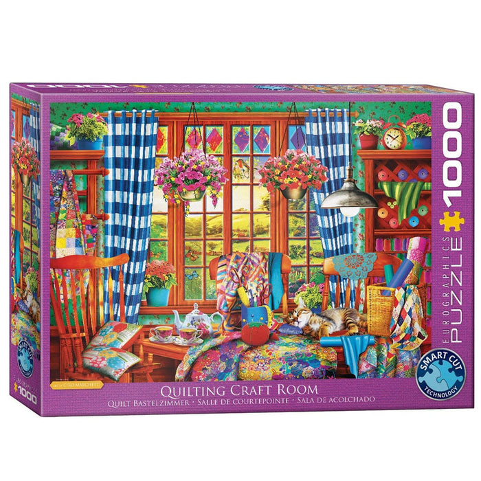 1000pc Quilting Craft Room Puzzle