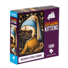 1000pc Pug with a Pearl Earring Puzzle