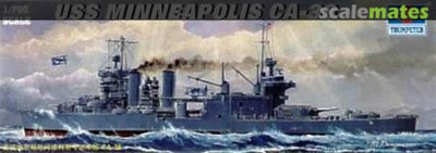 05744 1/700 USS Minneapolis CA36 1942 Plastic Model Kit