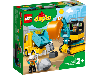 DUPLO Town Truck and Tracked Excavator 10931