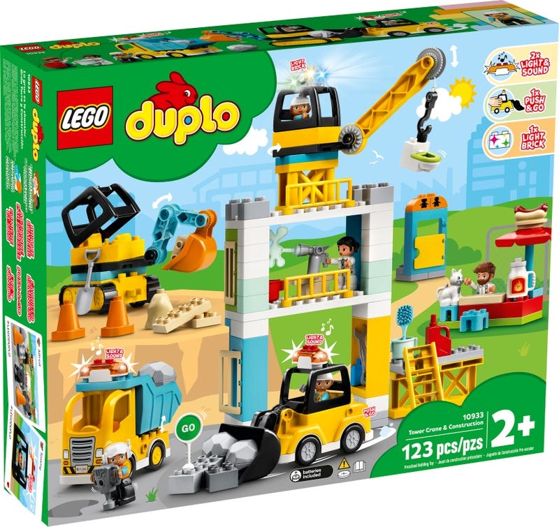 DUPLO Town Tower Crane and Construction 10933