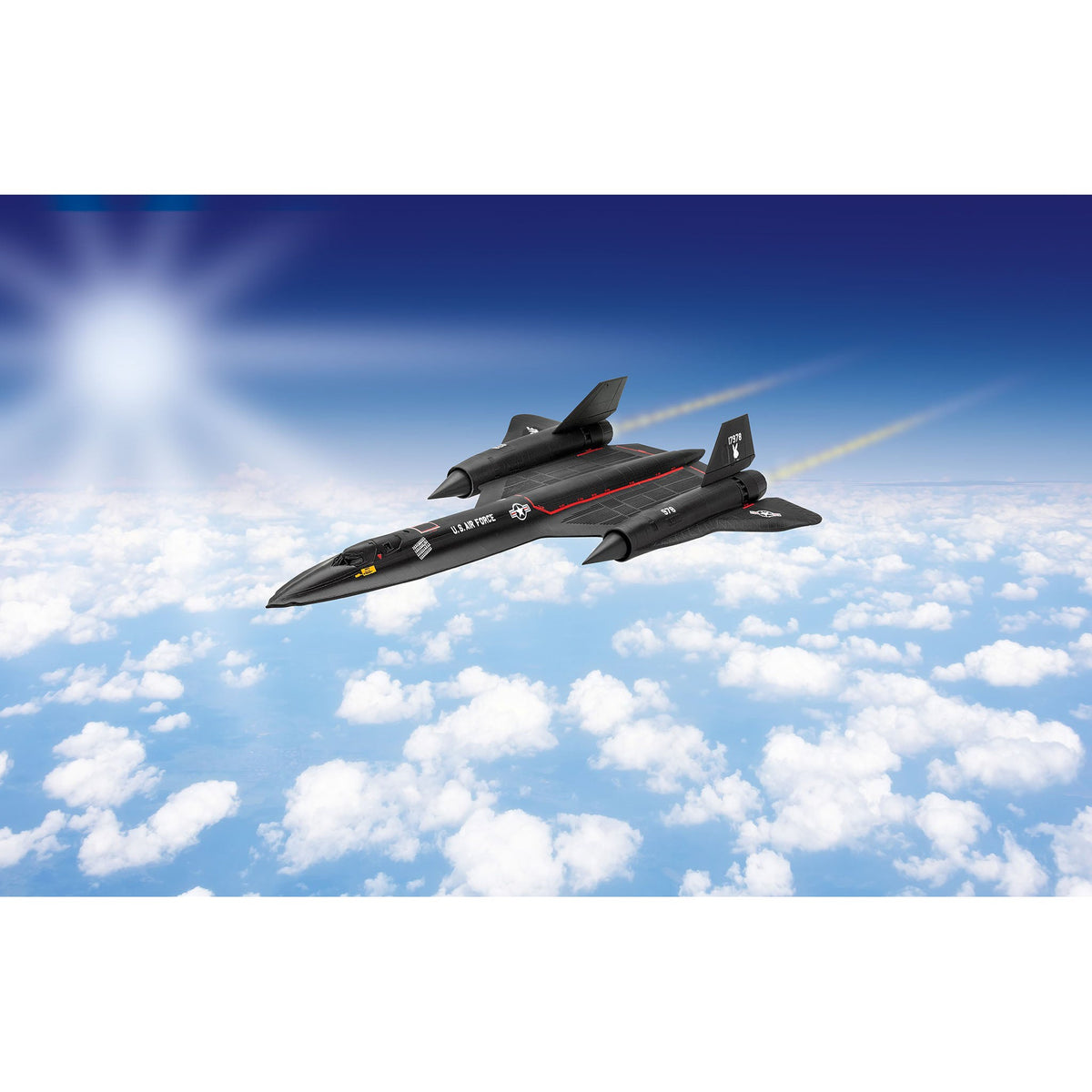 1/110 Lockheed SR71 Blackbird (EasyClickSystem)