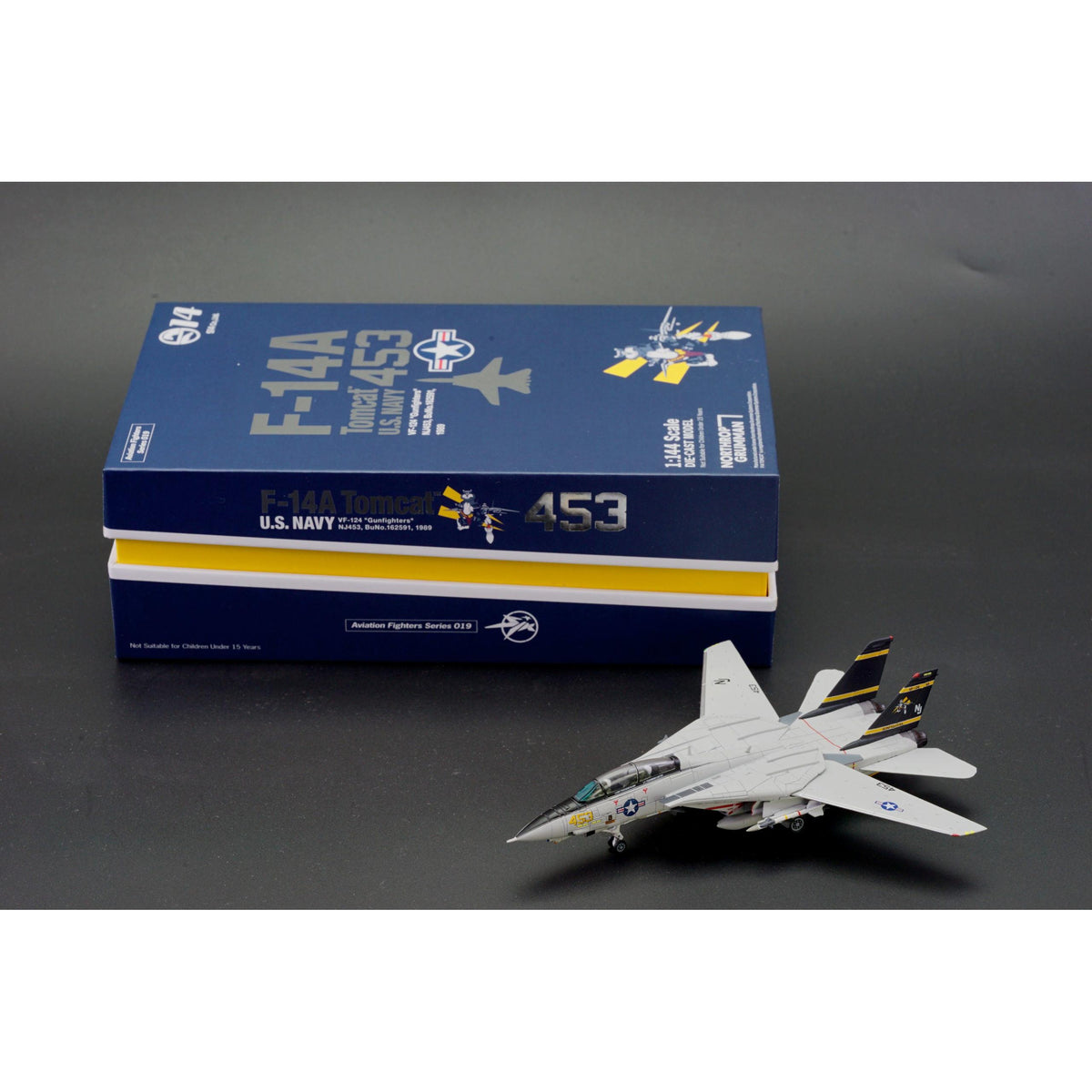 1/144 F14A VF124 Gunfighters NJ453 BuNo.162591 1989