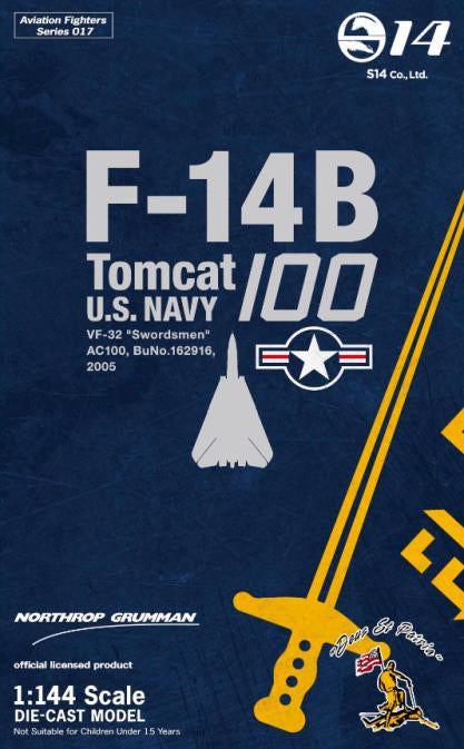 1/144 F14B Tomcat VF32 Swordsmen AC100 Buno.162916 2005