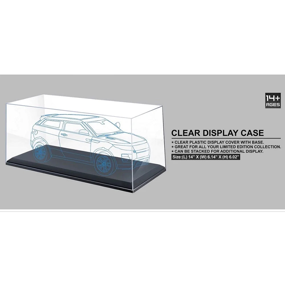 118 Black Display Case L 35.5cm x W 15.6cm x H 15.3cm