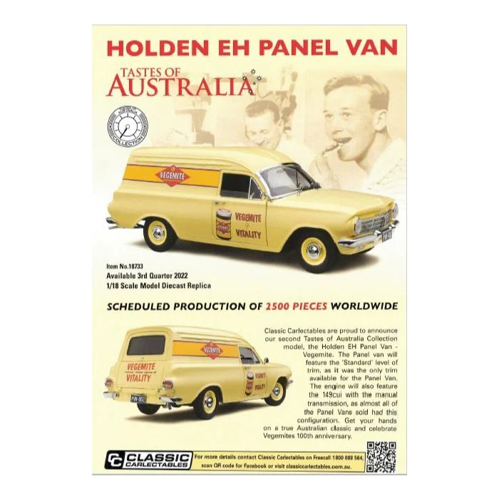 1/18 Holden EH Panel Van Tastes of Australia Collection Vegemite