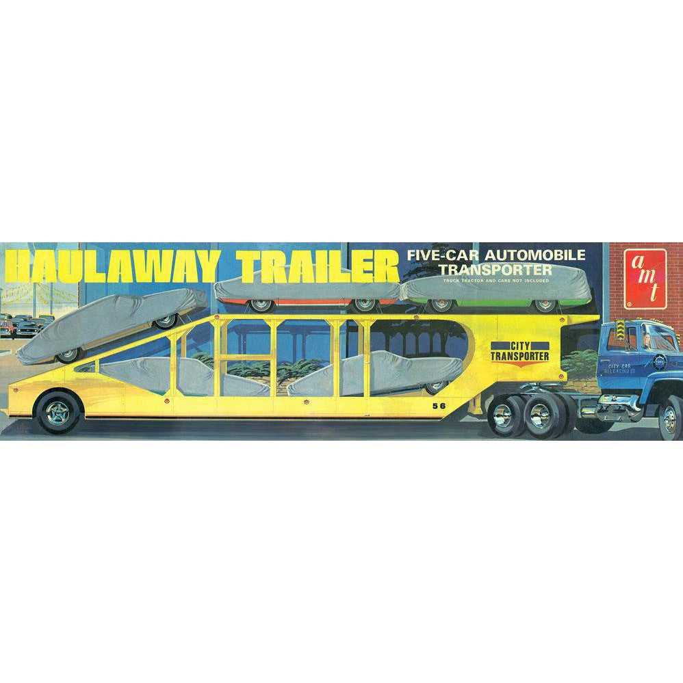 AMT - AMT 1193 1/25 5-Car Haulaway Trailer Plastic Model Kit