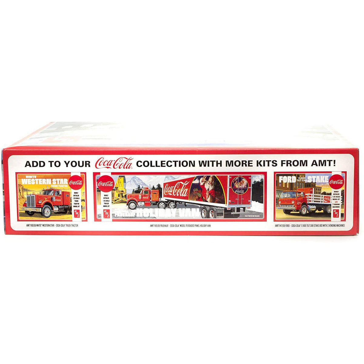 1/25 1976 GMC General Semi Tractor CocaCola Plastic Model Kit
