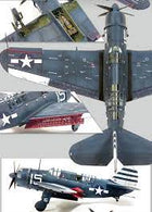 12545 1/72 U.S.Navy SB2C4 Operation Iceberg Le: Helldiver Plastic Model Kit