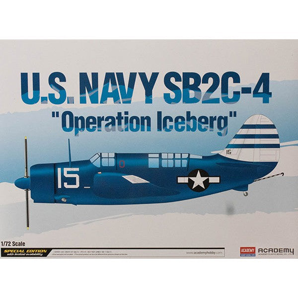 12545 1/72 U.S.Navy SB2C4 Operation Iceberg Le: Helldiver Plastic Model Kit