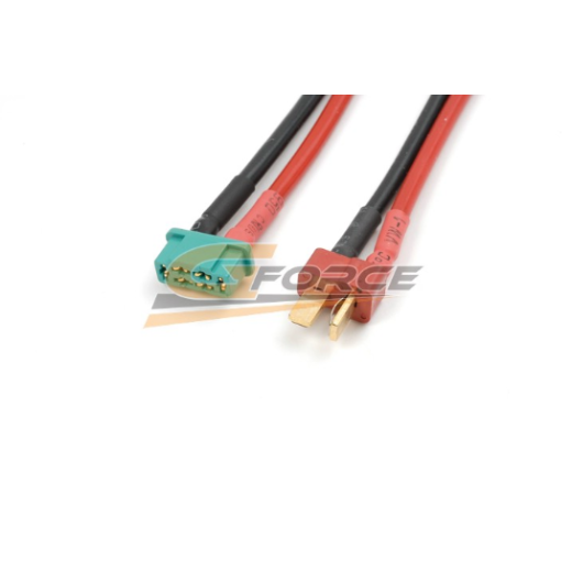 1300061 Power Adapter Lead  Deans Socket <=> MPX Socket  14AWG Silicone Wire 1