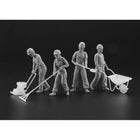 Hasegawa - 1/35 CONSTRUCTION WORKER SET A