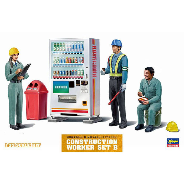 1/35 CONSTRUCTION WORKER SET B
