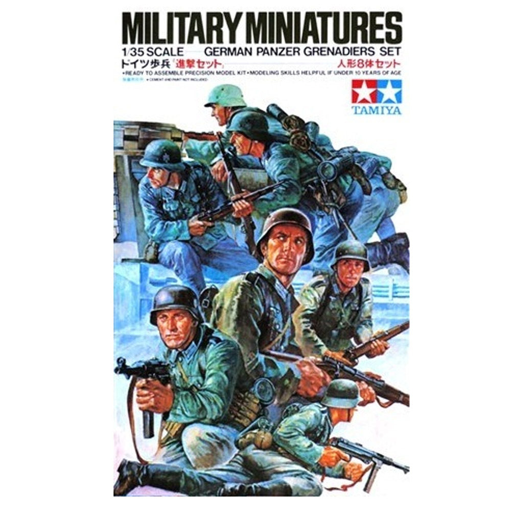 Tamiya - 1/35 German Panzer Grenadiers Set