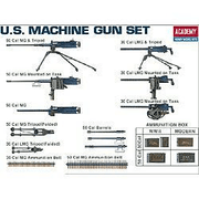 1/35 U.S. Machine Gun Set Plastic Model Kit