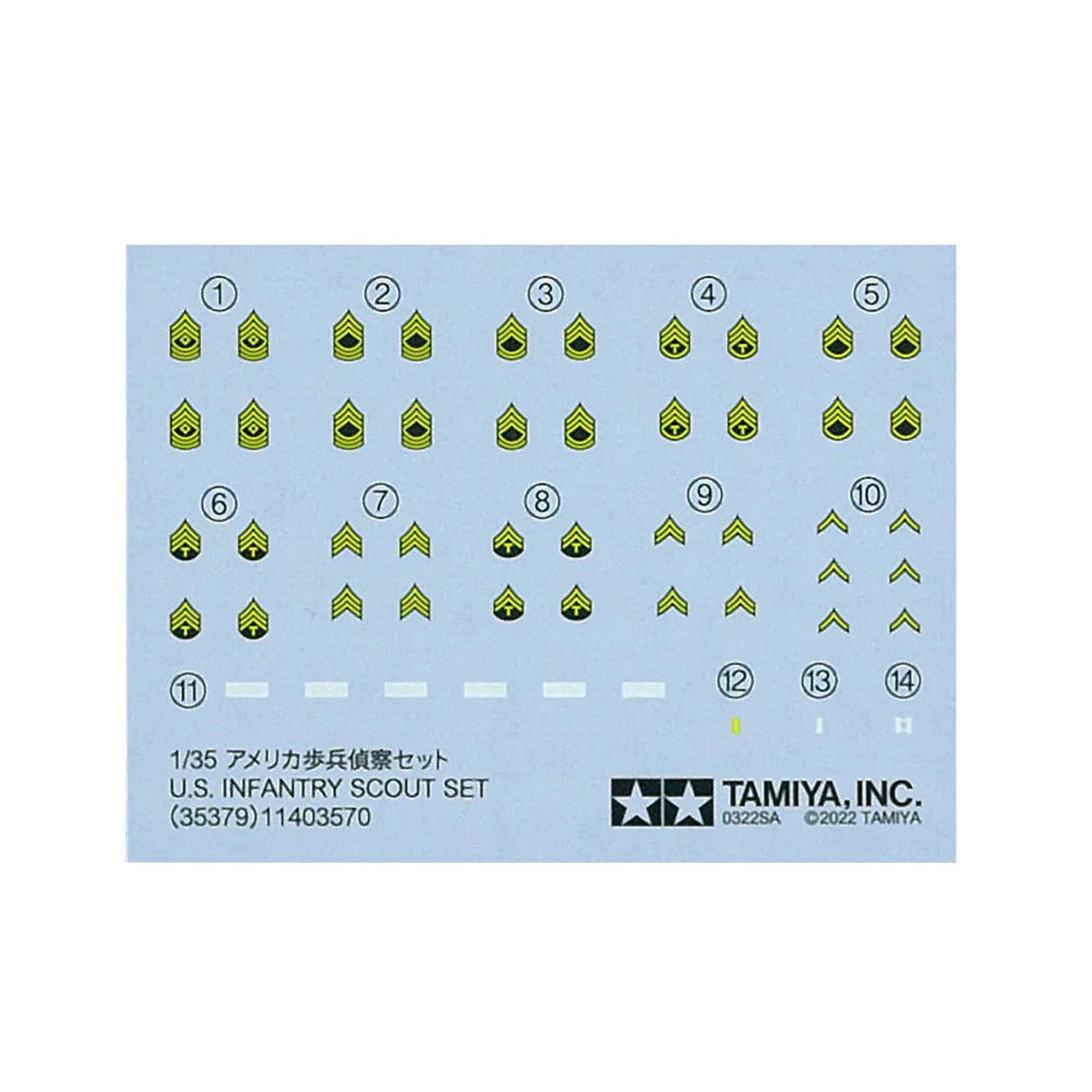 1/35 US INFANTRY SCOUT SET
