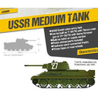 1/35 USSR T34/76 No.183 Factory Production Plastic Model Kit