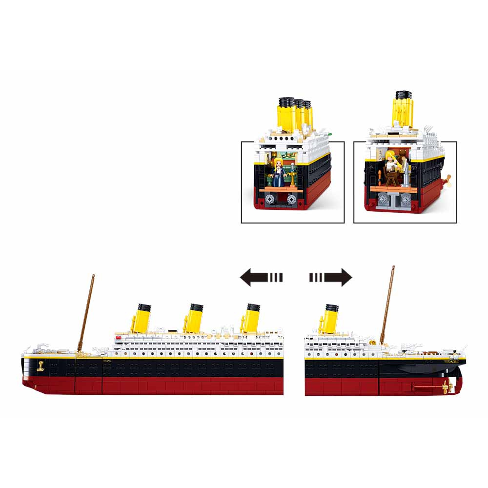 1/350 2370pcs MB Titanic Big Scale