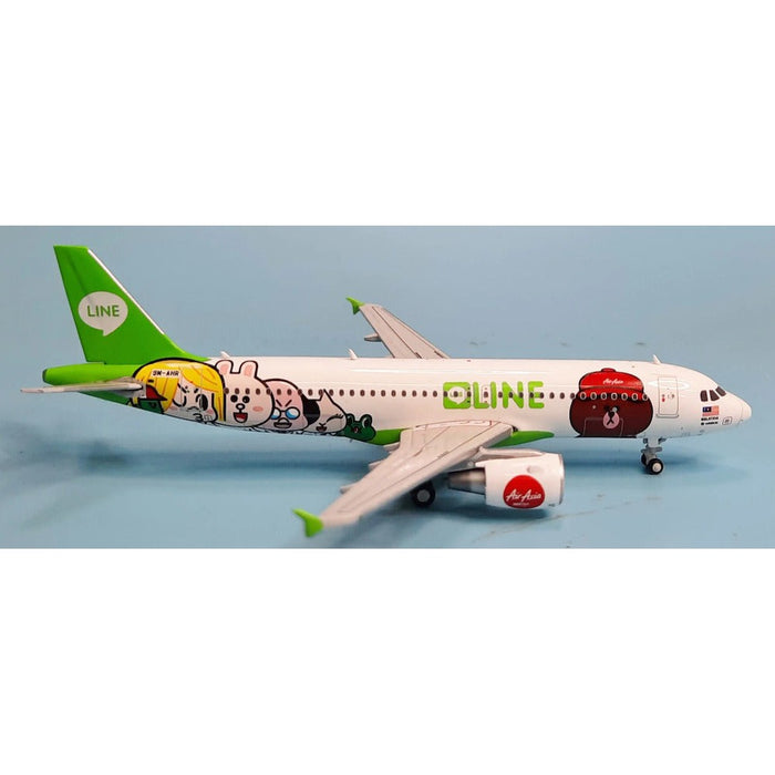 1400 AirAsia Airbus A320200 9MAHR Line with stand