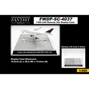 1/400 Hong Kong Kai Tak Airport RWY 13 Display Case