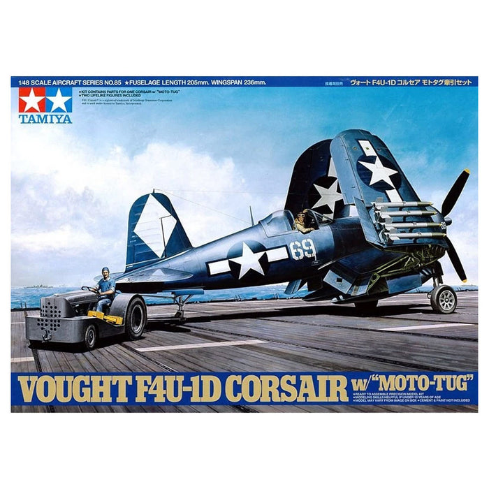 1/48 F4U1D Corsair w/ Moto Tug