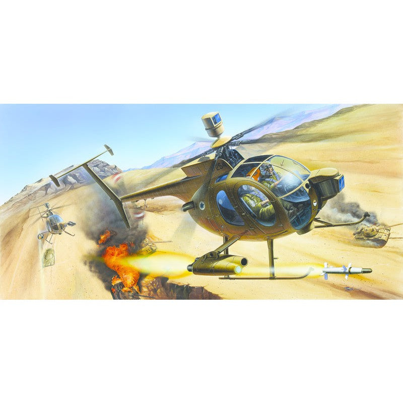 1/48 Hughes 500D Tow Helicopter Plastic Model Kit