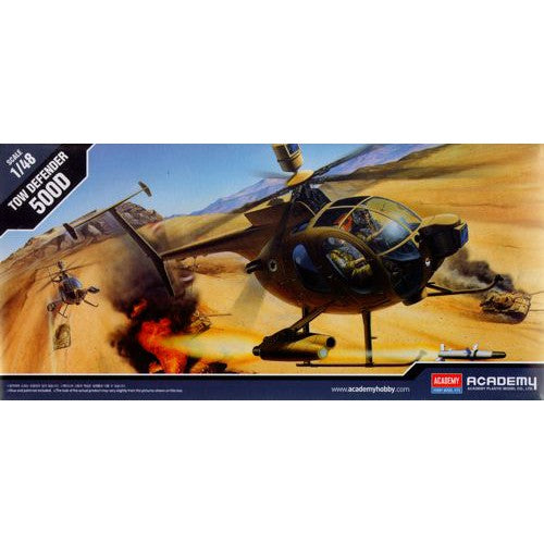 1/48 Hughes 500D Tow Helicopter Plastic Model Kit