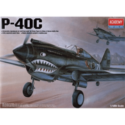 1/48 P40C Warhawk Plastic Model Kit