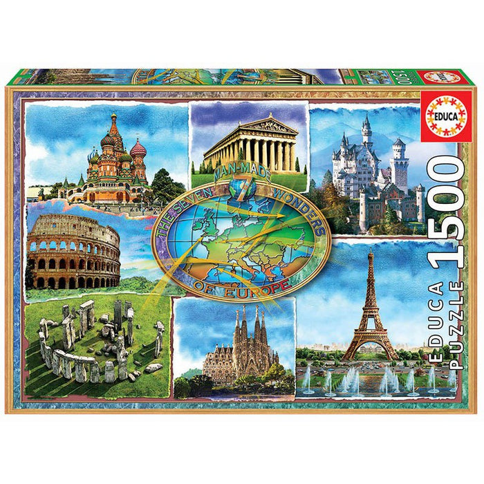 1500pc Seven Wonders Of Europe