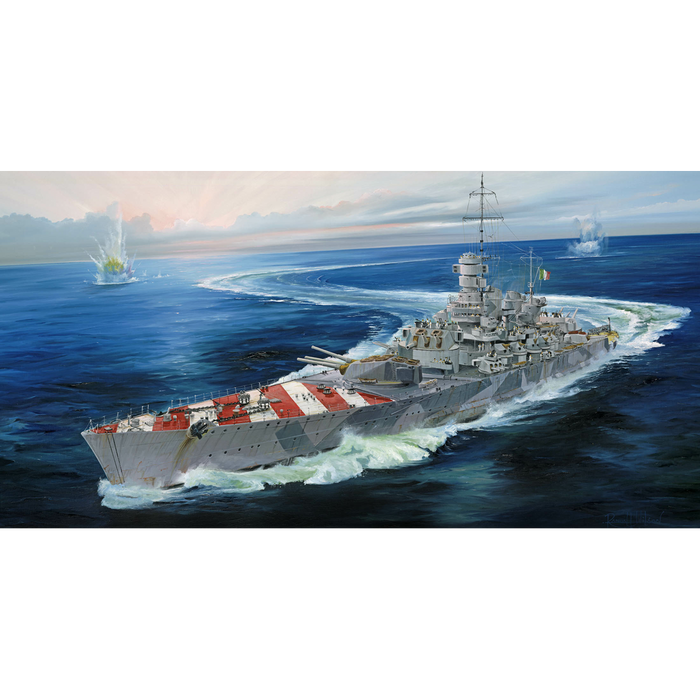1/700 Italian Navy Battleship Rn Roma 1943